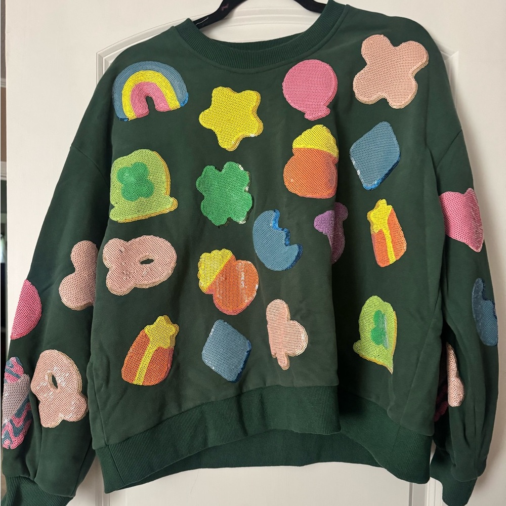 Queen of Sparkles Lucky Charms sweatshirt